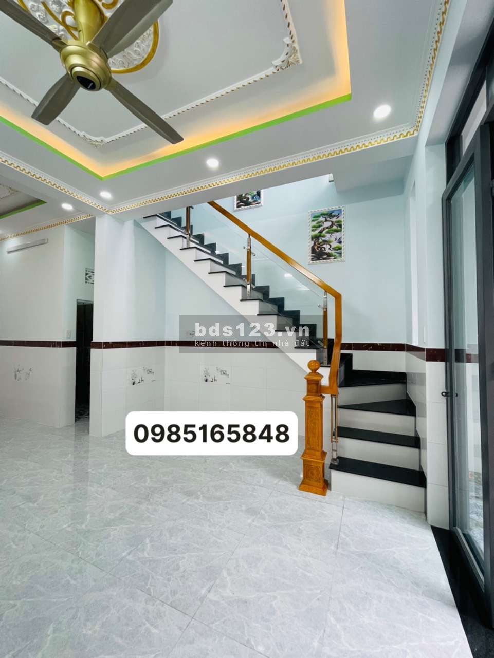 Chính chủ bán nhà 1 lầu 1 trệt ngay chợ Tân Long, hẻm ô tô thoải mái