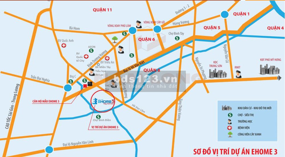 Bán căn hộ ehome 3 căn góc 66m2, 2PN ,2WC : 1 tỷ710 đã có sổ hồng