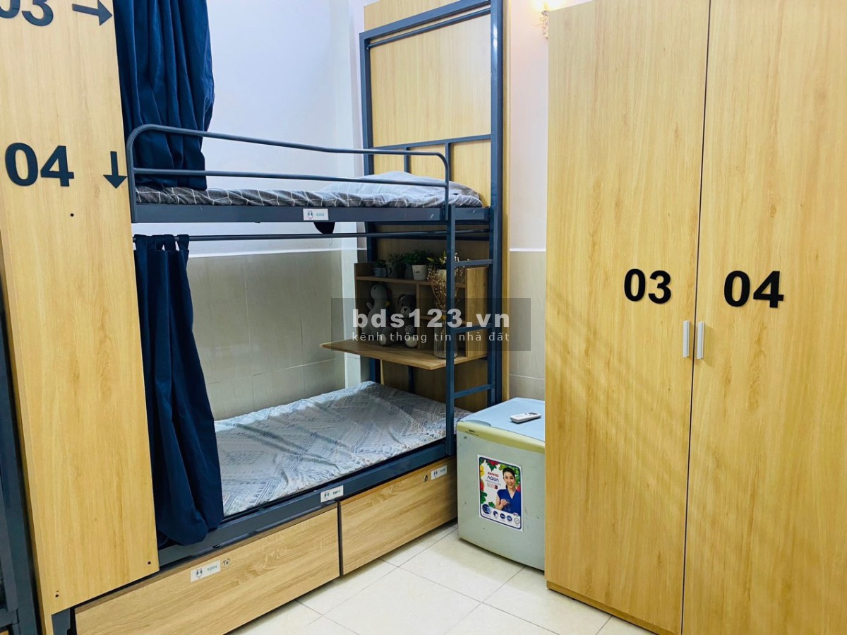 Ký túc xá Bình Thạnh - Đường Nguyễn Thượng Hiền phòng 4-6 chỉ 1tr700k