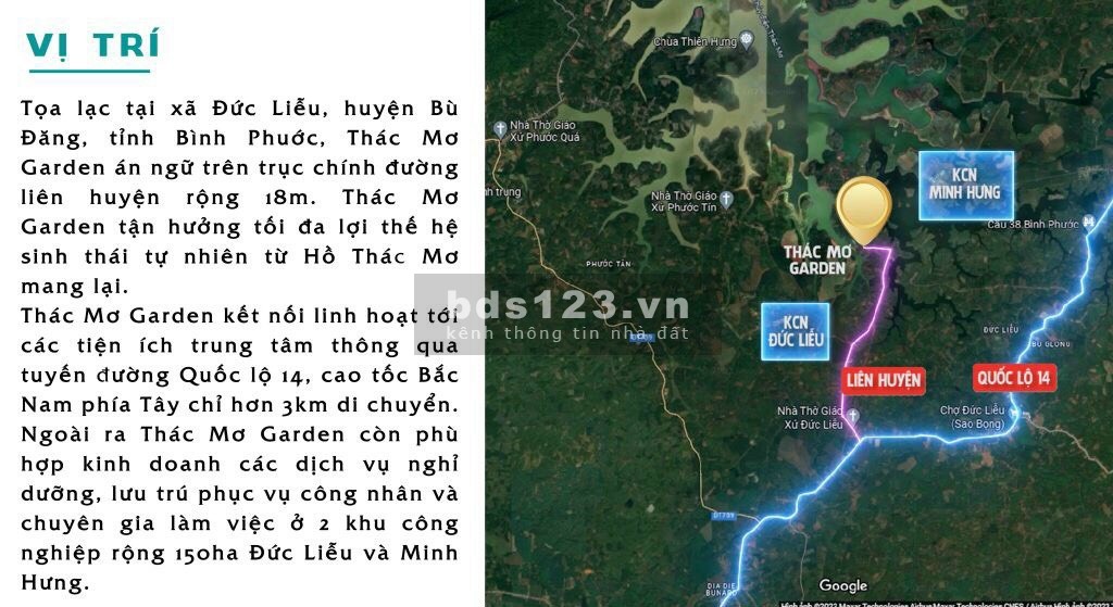 Bán đất giá thật 100% chỉ 250Tr/300m2 (thổ cư) Đất View Hồ Thác Mơ, Khu du lịch sinh thái Bình Phước