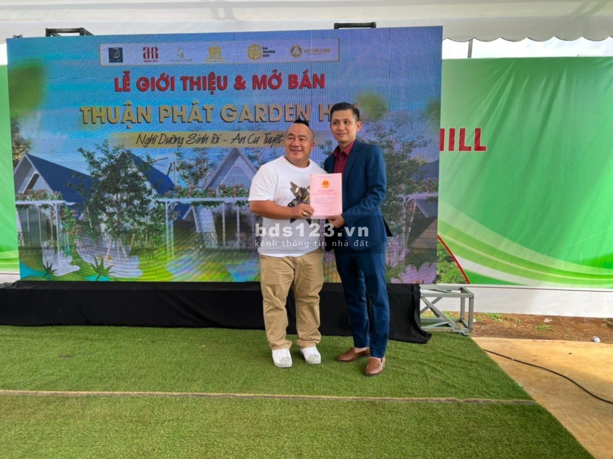 Bán Đất LỘC AN Green House full thổ, cách TP Bảo Lộc chỉ 15 phút, có hỗ trợ vay, sổ sẵn công chứng