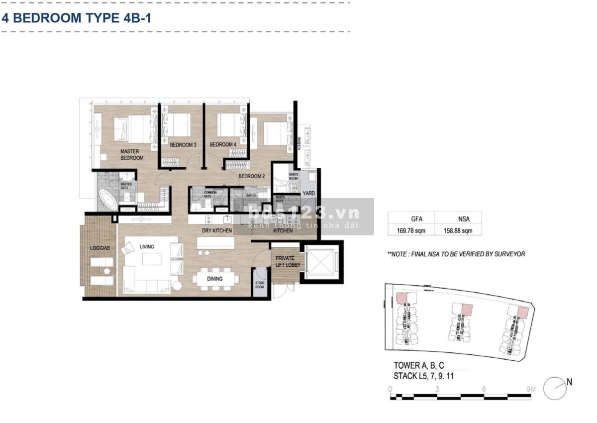 Bán cặp căn hộ 4 PN The Metropole dành cho giới tinh hoa Sài Gòn 350 m2
