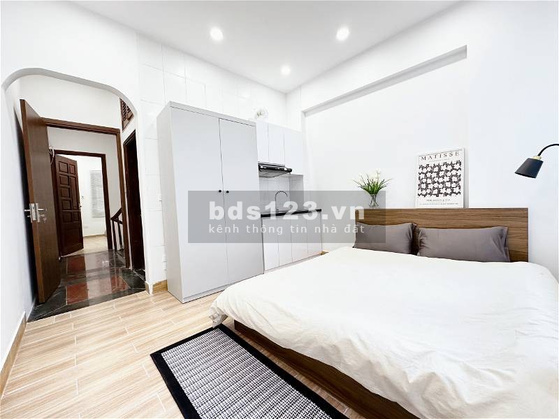 Bán nhà thiết kế: 45m2 x 5 tầng tổng có 9 phòng full nội thất như hình. Dòng tiền thu về 45 tr tháng