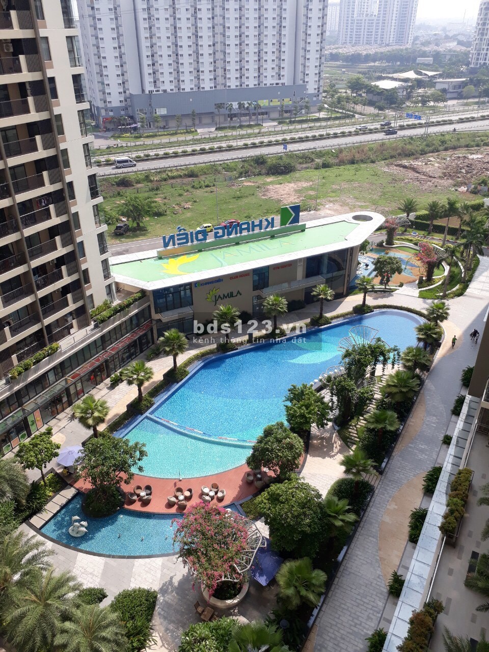 Bán căn hộ 2PN/2WC Jamila Khang Điền, view trực diện hồ bơi, full nội thất giá 2,9 tỷ. Đã có sổ hồng