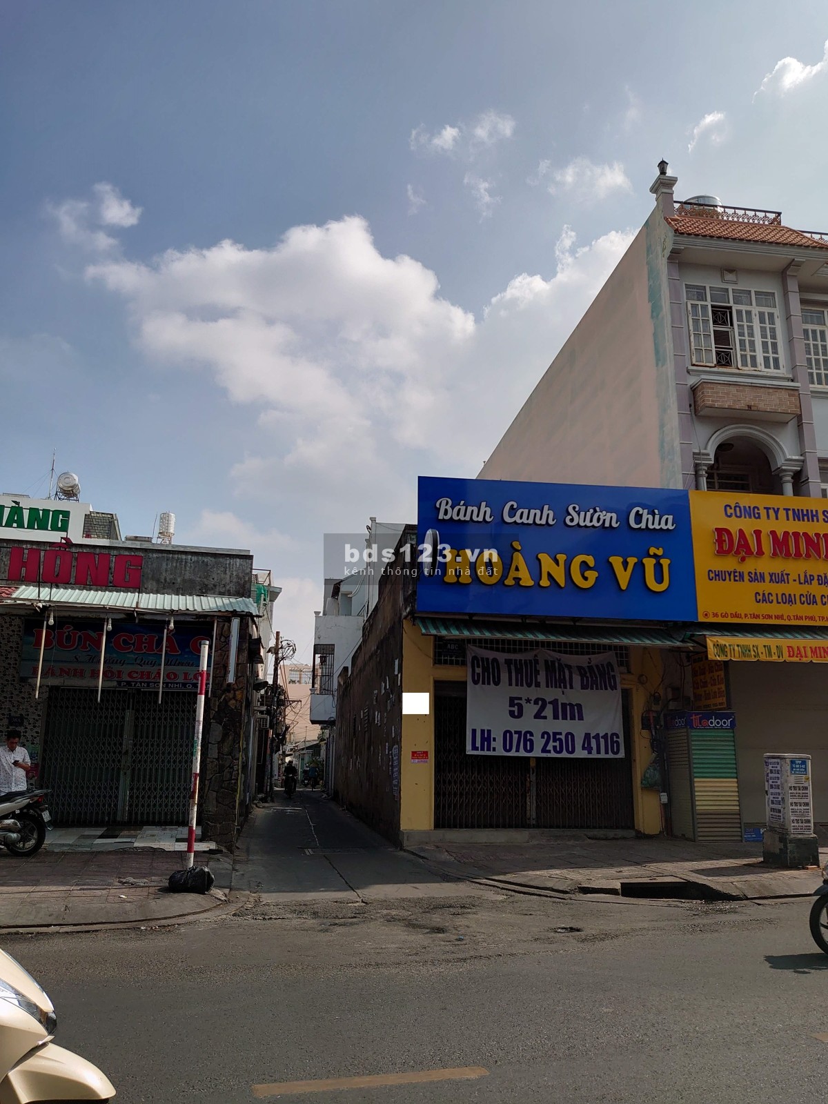 Nhà mặt tiền đường, hẻm hông, 38 Gò Dầu, p. Tân Sơn Nhì, 106m2