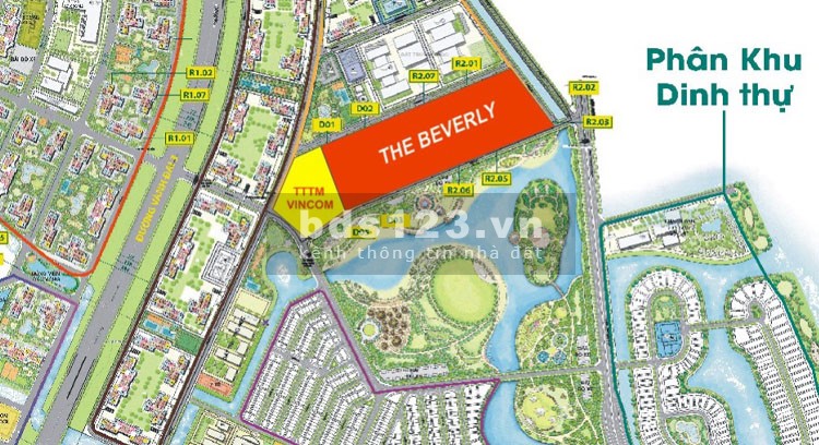 Bán căn hộ chung cư giỏ hàng The Beverly tại dự án Vinhomes Grand Park giá 3,2 tỷ
