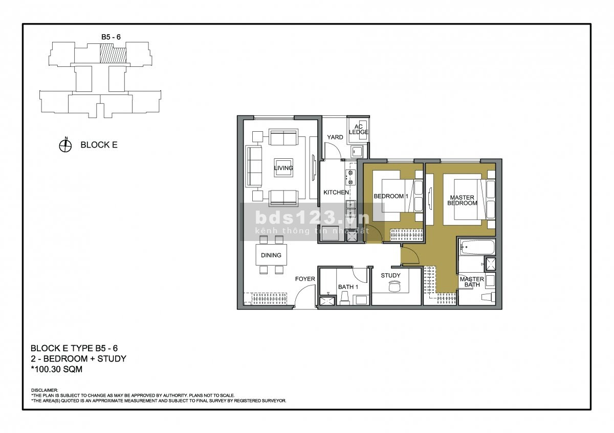 Chính chủ cần bán căn hộ 100m2 tòa E chung cư Mulberry Lane