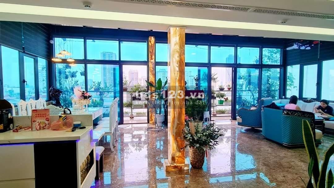 Bán tòa nhà VIP - Trung tâm Cầu Giấy - Mặt phố Phan Văn Trường, 100m X 9T, MT 10m, Gía 69 tỷ.