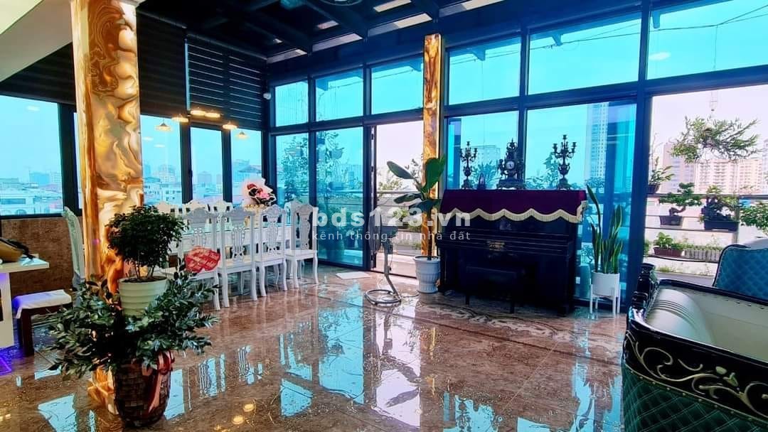 Bán tòa nhà VIP - Trung tâm Cầu Giấy - Mặt phố Phan Văn Trường, 100m X 9T, MT 10m, Gía 69 tỷ.
