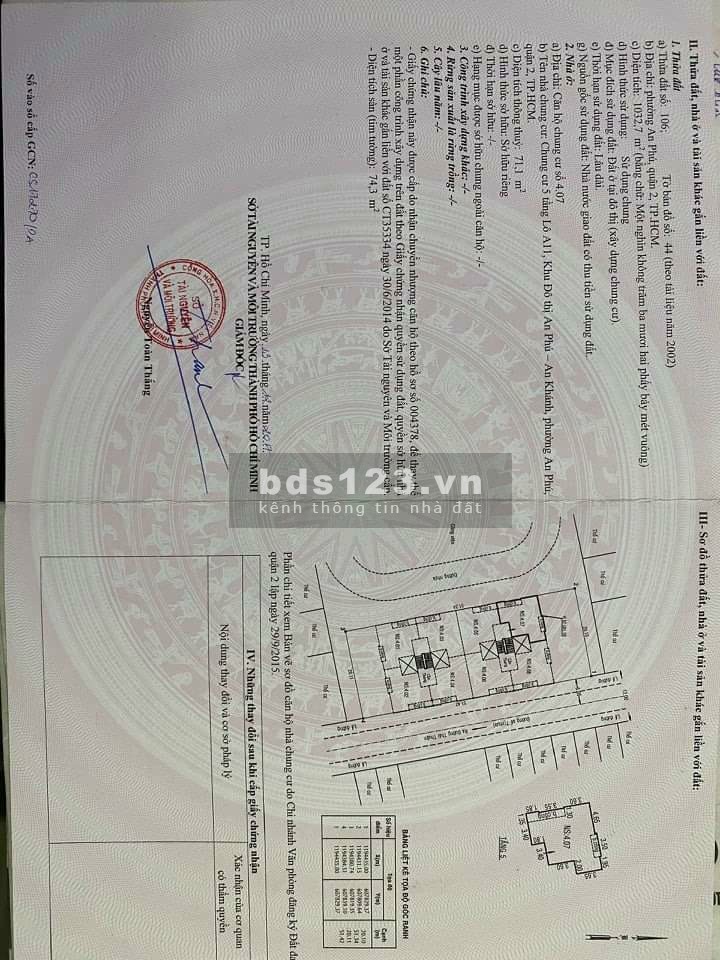 Chung cư 5 tầng lo A11 khu đô thị An Phú