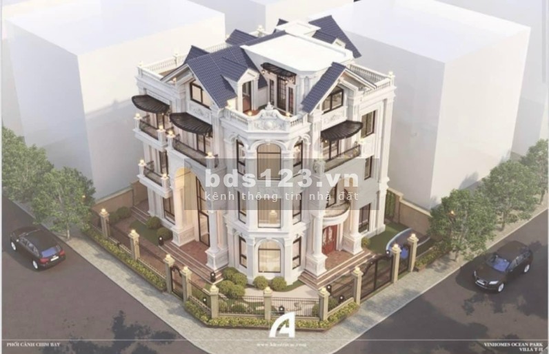 Biệt phủ đơn lập góc Hải Âu 1 tại Vinhomes Ocean Park Gia Lâm (0985941715 Mr Hùng)