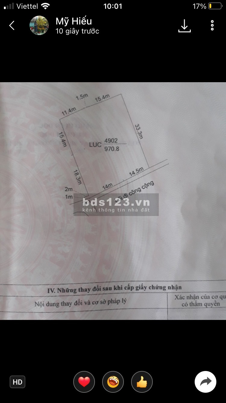 Bán gấp lô đất đẹp ở Cần Đước, Long An - 2 mặt tiền đường nông thôn quy hoạch mở rộng và đường 830
