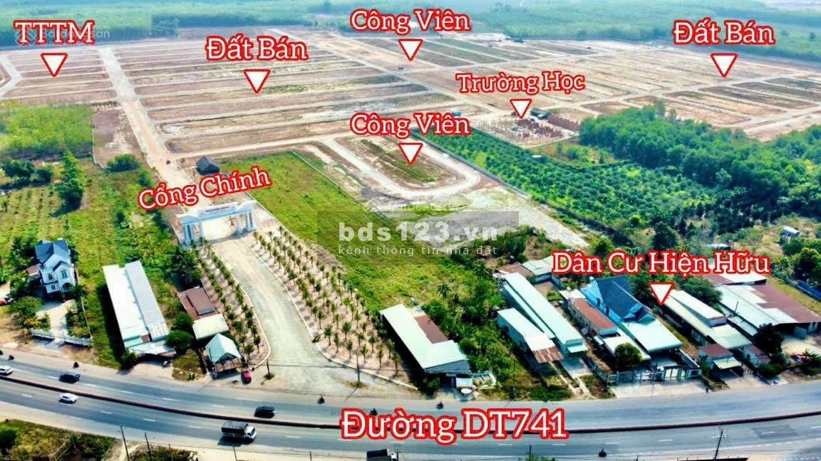 Bán đất nền dự án 5F ORIANNA tỉnh Bình Dương