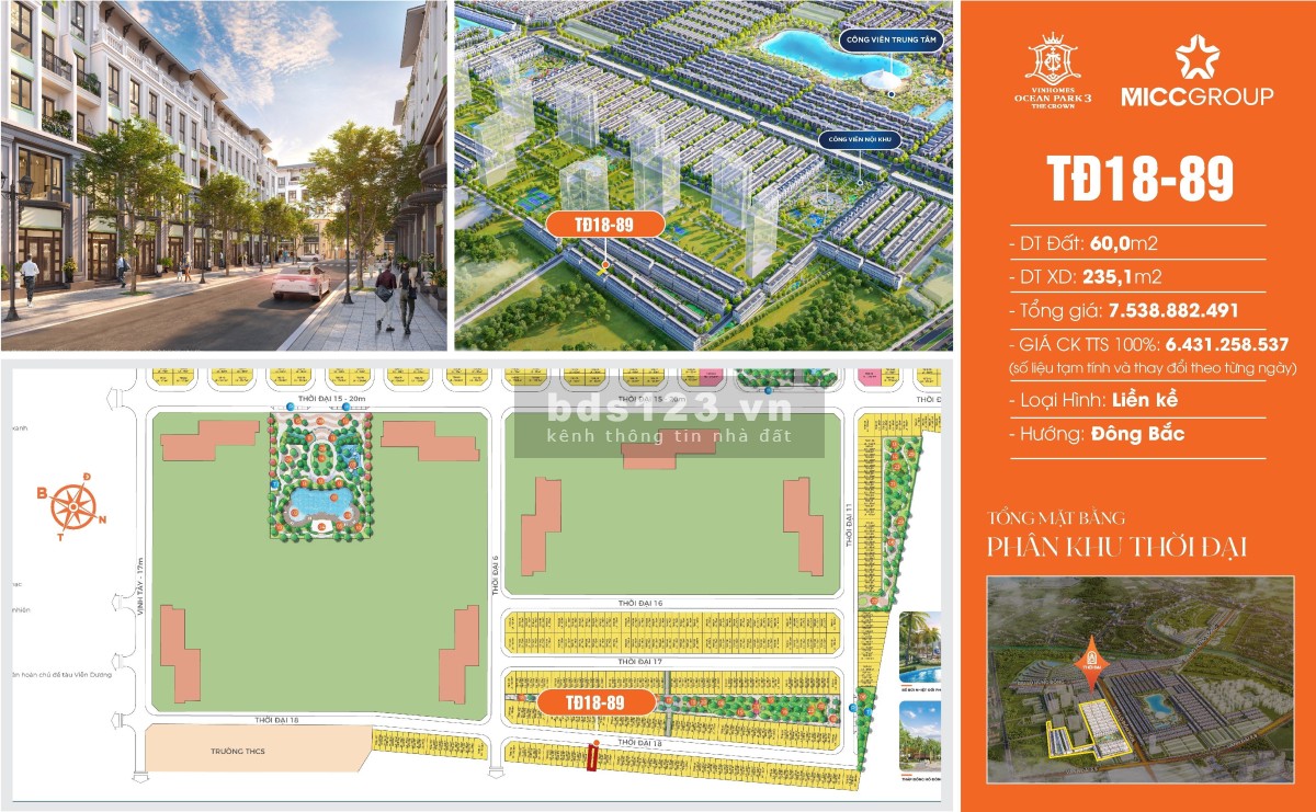 Bán biệt thự đối diện 10 toà chung cư cao cấp giá 6,4 tỷ rẻ nhất hiện nay kinh doanh cực tốt