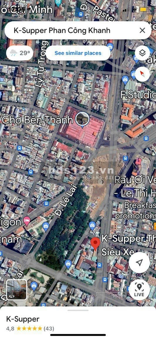 Cho thuê mặt bằng VVip Trần Hưng Đạo- Q1