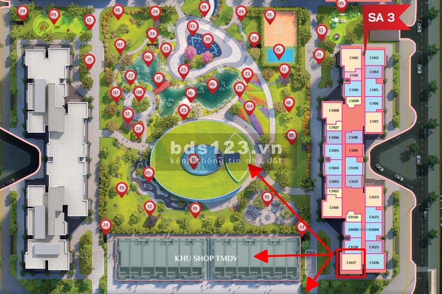 Giảm 1 tỷ căn 3PN 81m view công viên Nhật Bản nhận nhà ngay Vinhomes Smart City 3,2 tỷ