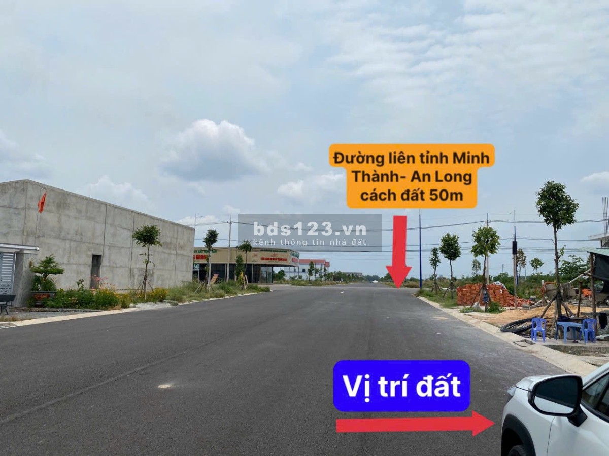 Chủ cắt lỗ đường 25m ngay KCN Becamex 4600ha