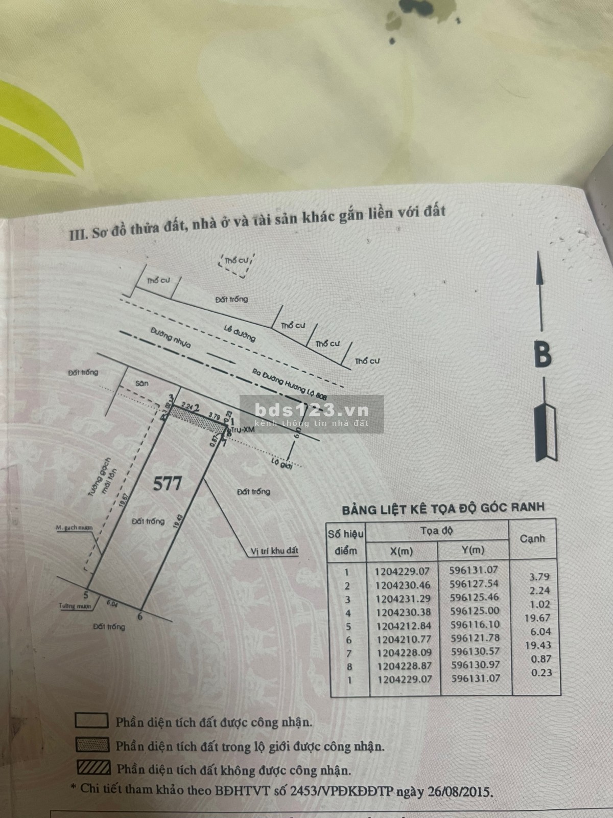 Chính chủ cần bán lô đất 265/65 Bùi Văn Ngữ (Hương Lộ 80B) P. Hiệp Thành, quận 12