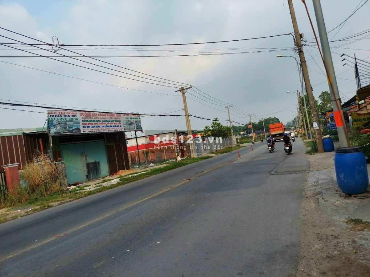 Bán gấp đất ngay Nguyễn Thị Rành- Tân An Hội- Củ Chi, 346.5m2, SHR , 825tr