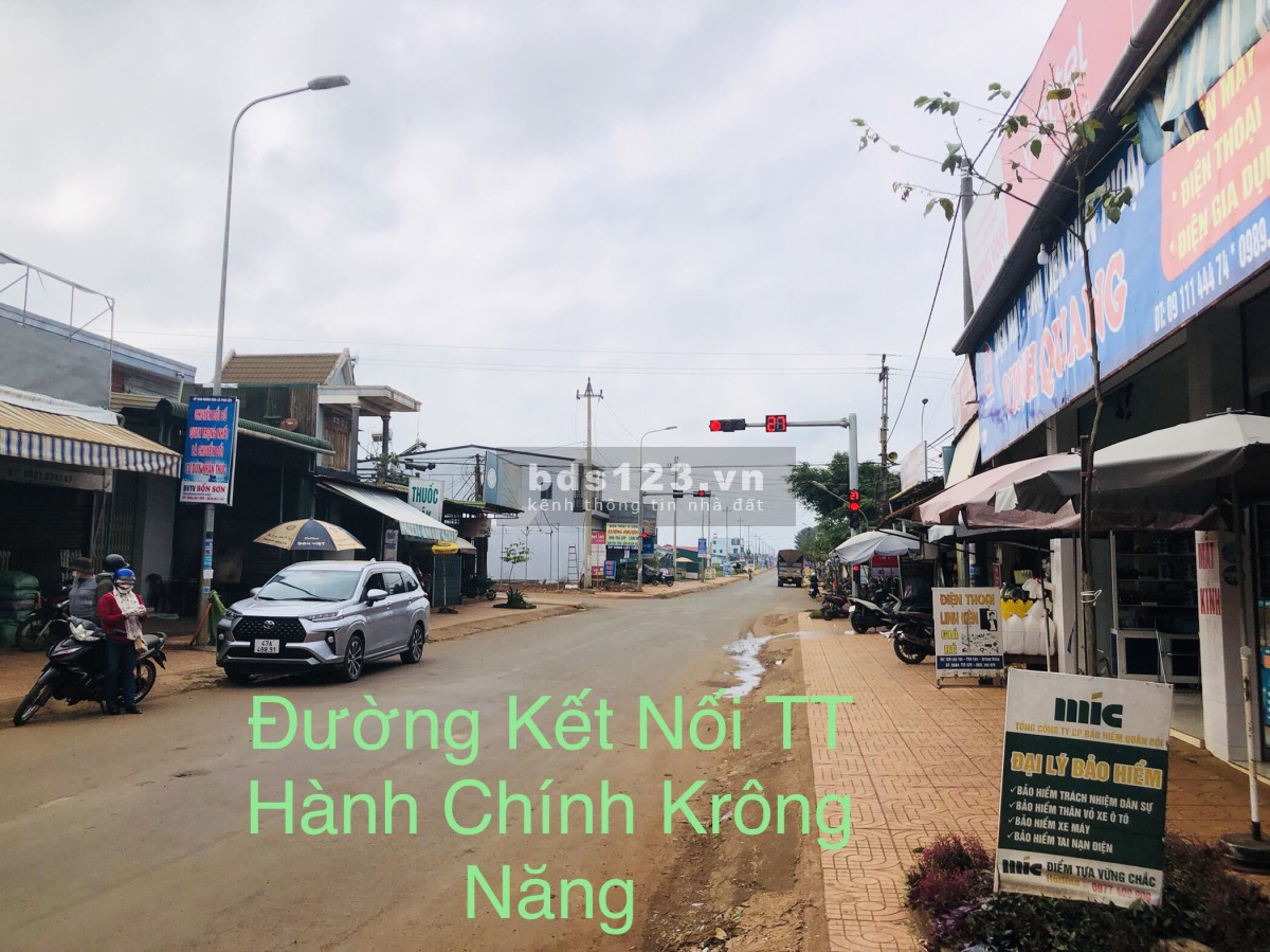Chính chủ cần bán lô đất 132m2, mặt tiền đường, TT Krong Năng giá tốt 799tr