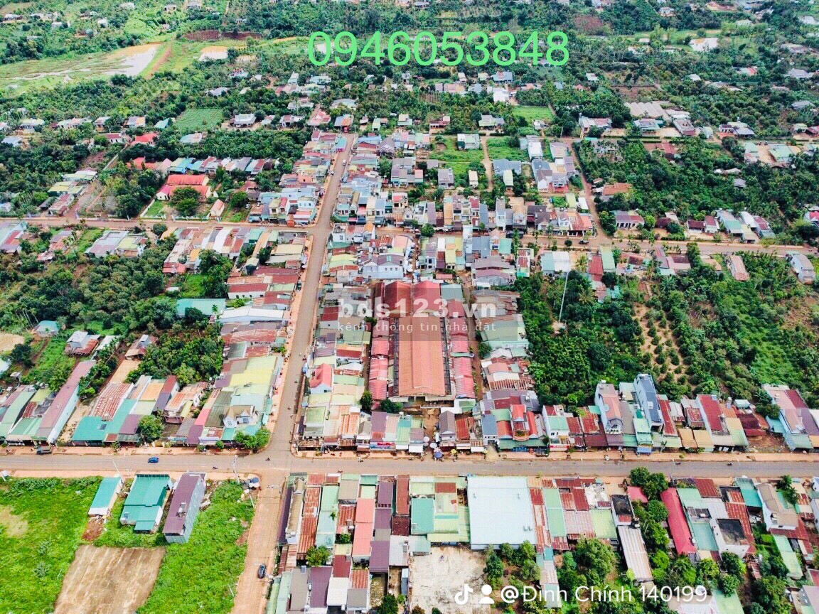 Đất nền sổ đỏ trung tâm Chợ Phú Lộc -Krong Năng Giá 799 triệu/nền