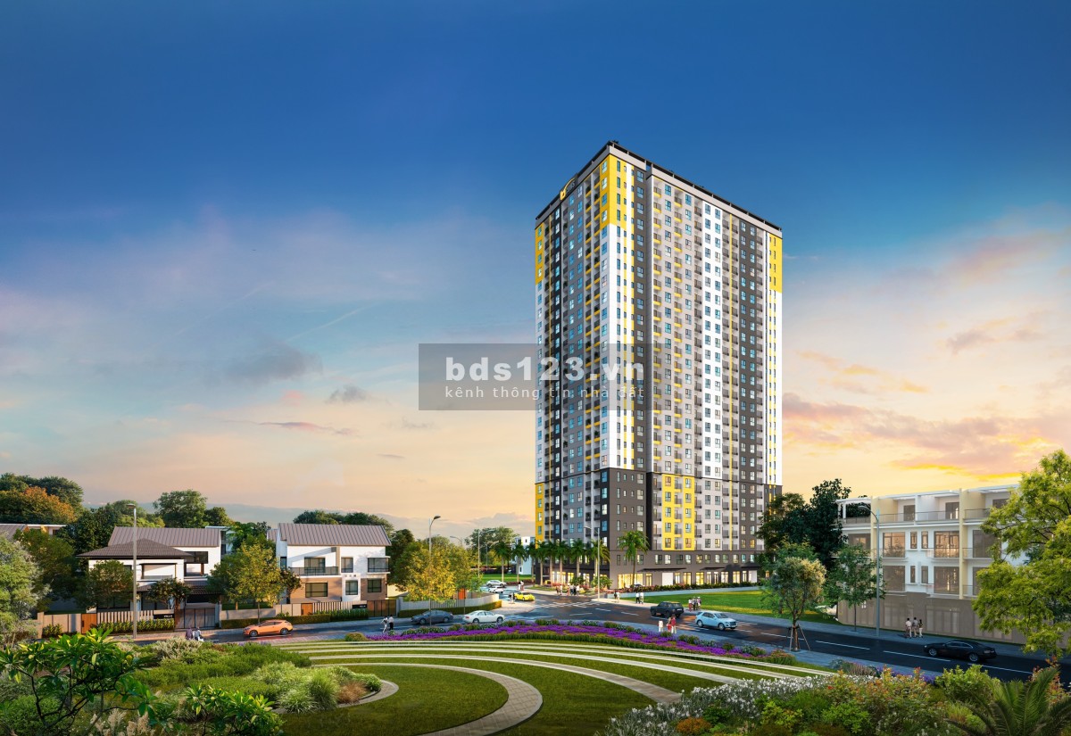 Căn hộ Bcons Polaris 53m2 2PN view đẹp đường Lê Trọng Tấn , Bình Dương
