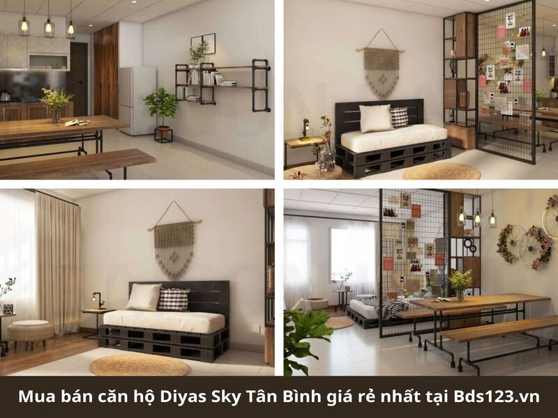 Mua bán căn hộ Diyas Sky Tân Vình giá rẻ nhất tại Bds123.vn