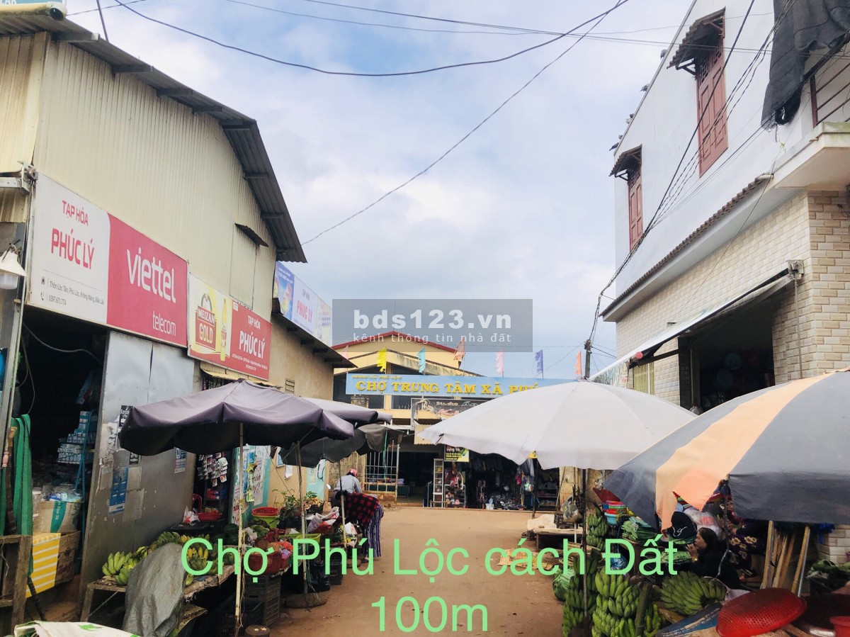 Bán đất thổ cư đẹp ngay trục chính xã Phú Lộc nối dài 799 triệu