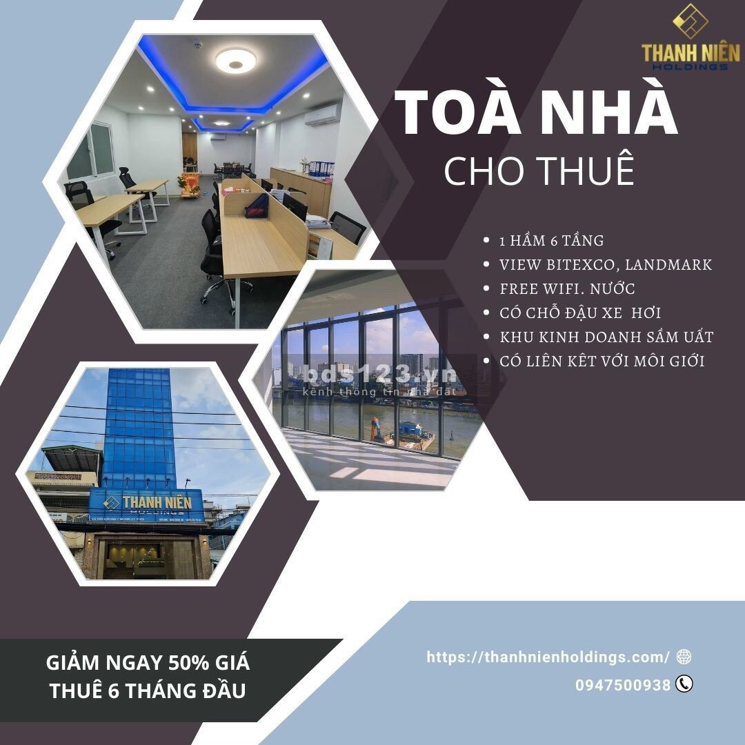 Chính chủ cho thuê văn phòng 633 Trần Xuân Soạn Q7, văn phòng mới gia rất tốt