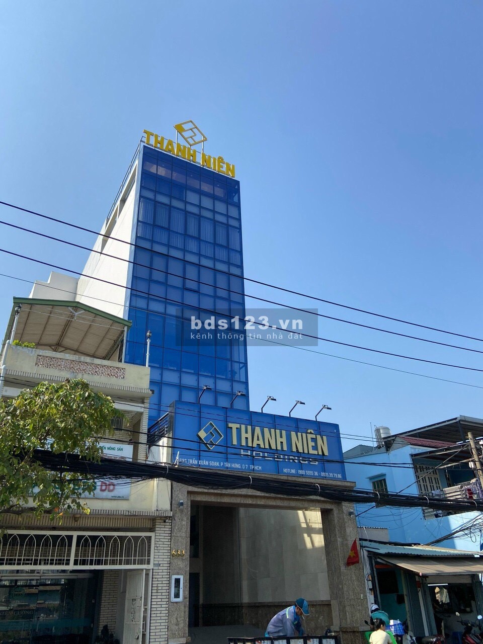 Chính chủ cho thuê văn phòng 633 Trần Xuân Soạn Q7, văn phòng mới gia rất tốt
