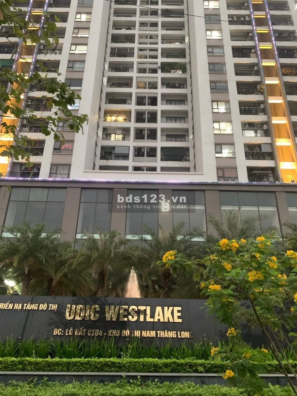 Cho thuê căn hộ chung cư cao cấp Westlake Phú Thượng - Tây Hồ - 85m2 - Giá: 16 triệu/ tháng