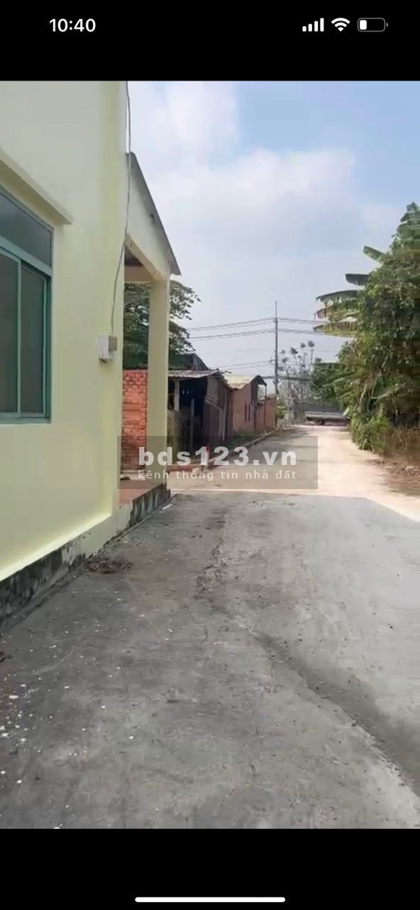 Chính chủ ngộp cần bán lỗ gấp lô đất xã Tân An Hội, củ chi tặng nhà C4