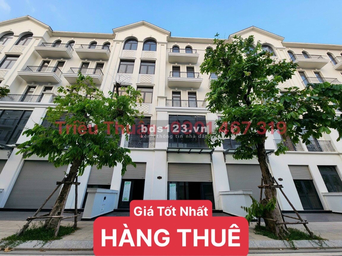 CHO THUÊ NHÀ PHỐ GIÁ TỐT NHẤT VHGP- 5,5 tầng - Đã Hoàn Thiện