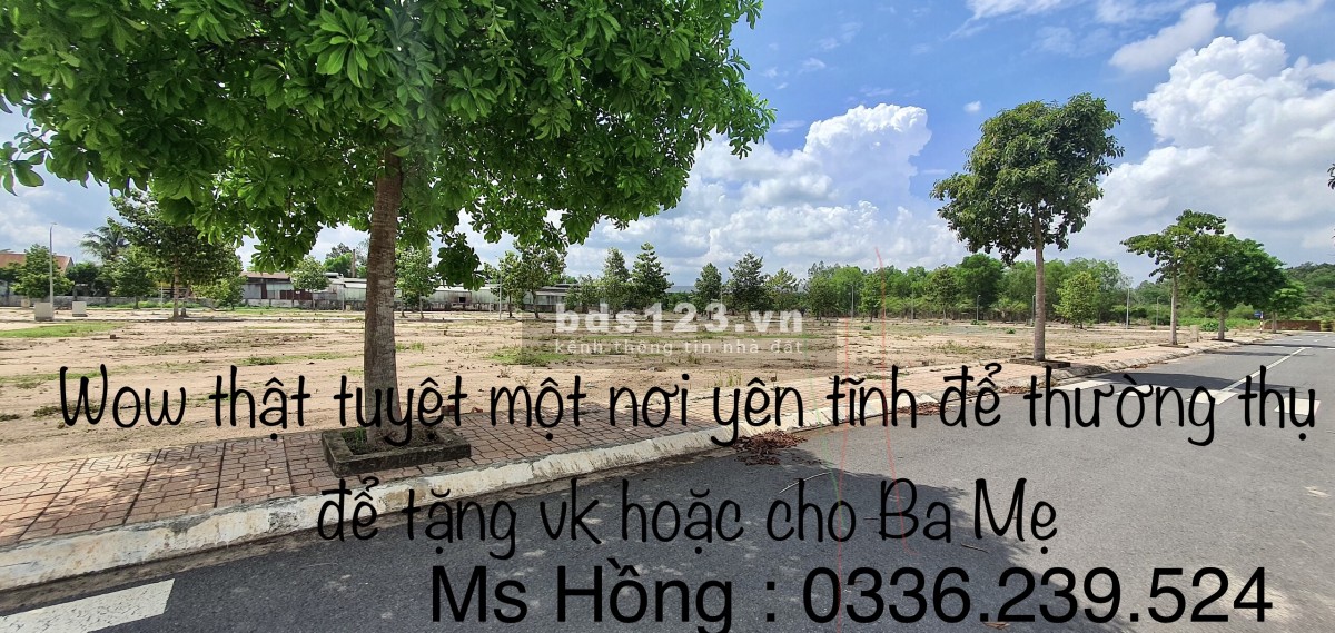 Bán đất - khu dân cư Giang Điền, thiện hữu, thoát mát