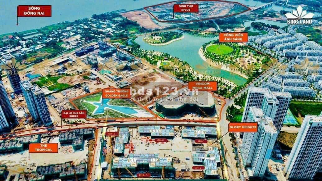 Vinhomes Glory Heigh - Đối diện Vincom Mega Mall Giỏ hàng đa dạng giá tốt căn đẹp từ ĐL Top 1