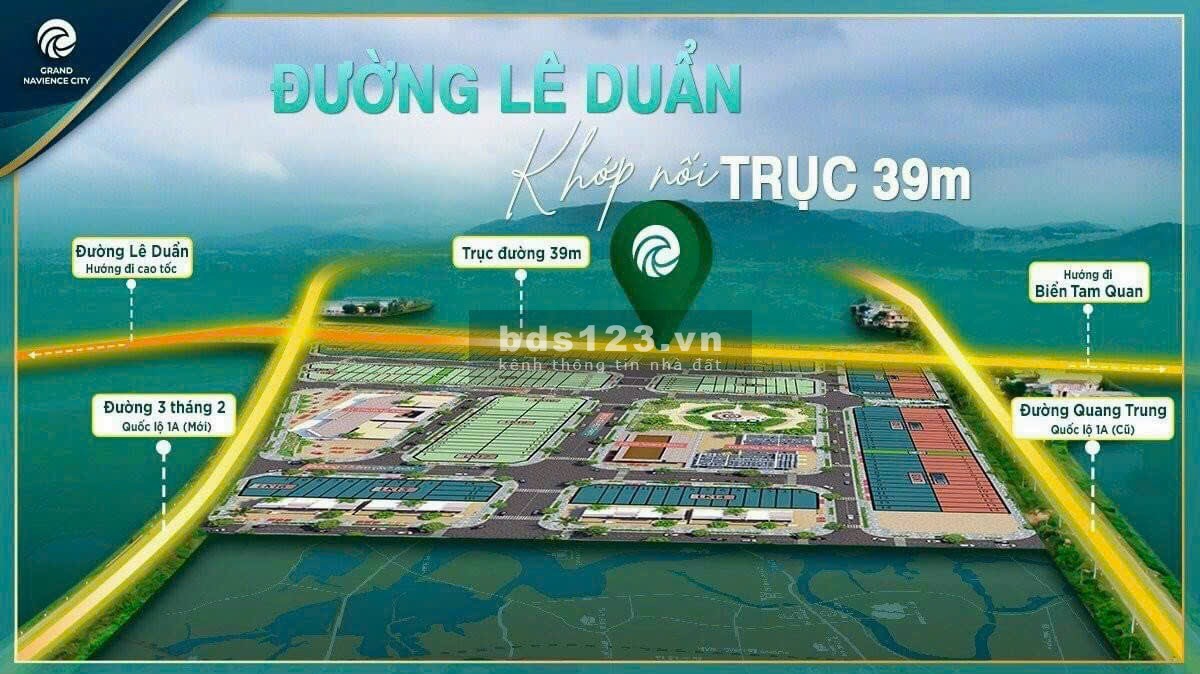Bán đất nền dự án tại khu đô thị biển Hoài Nhơn, Bình Định chỉ với 890 triệu