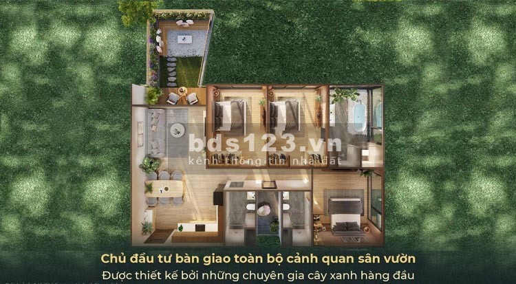 Bán chung cư Meraki Residences Ecopark 3PN, view sân golf, CK mạnh, giá 6,902 tỷ