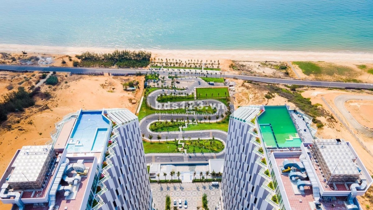 Chỉ 800tr nhận nhà full nt, ân hạn 50% trong 3 năm ko vay. Căn hộ 100% view biển - Chiết khấu 16%.