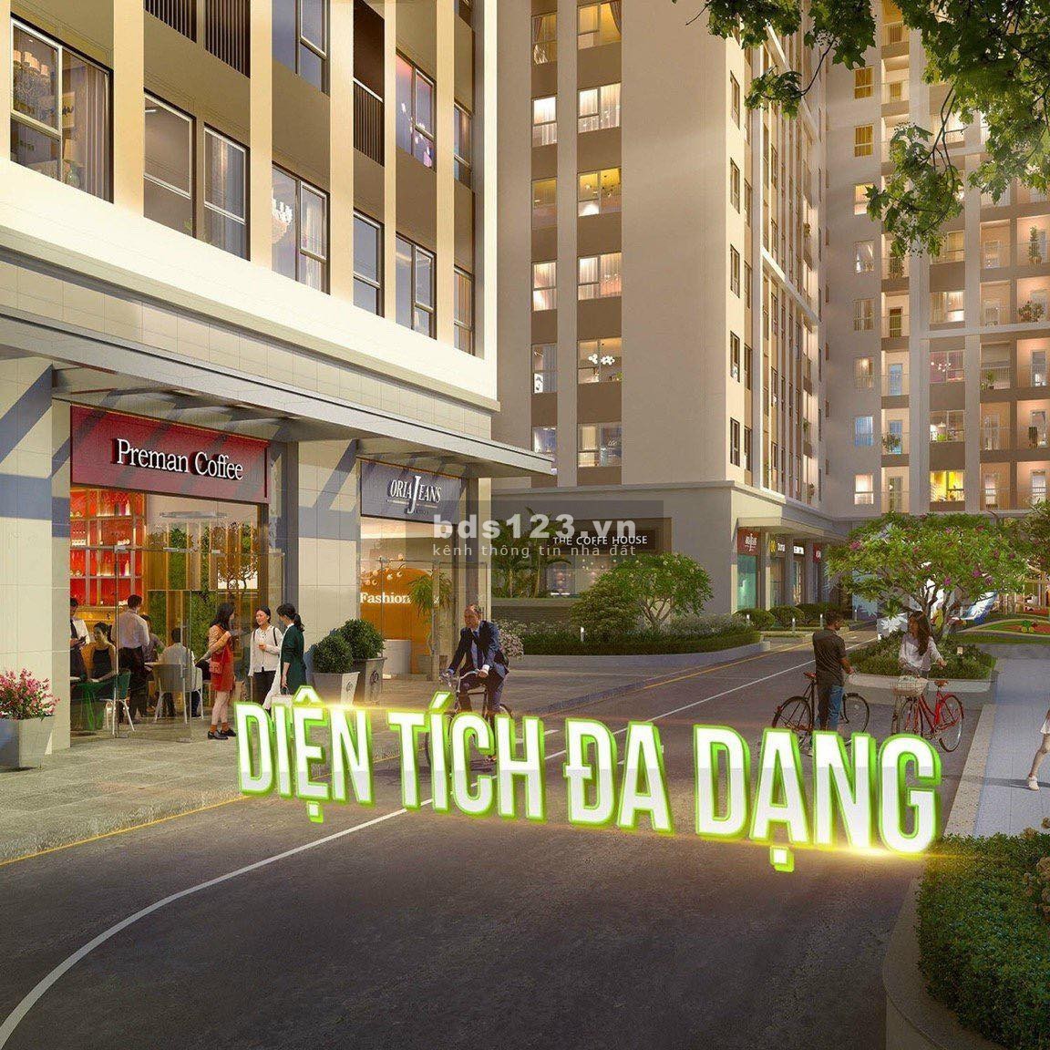 Cho thuê shophouse FPT Plaza 2 tầng 1.