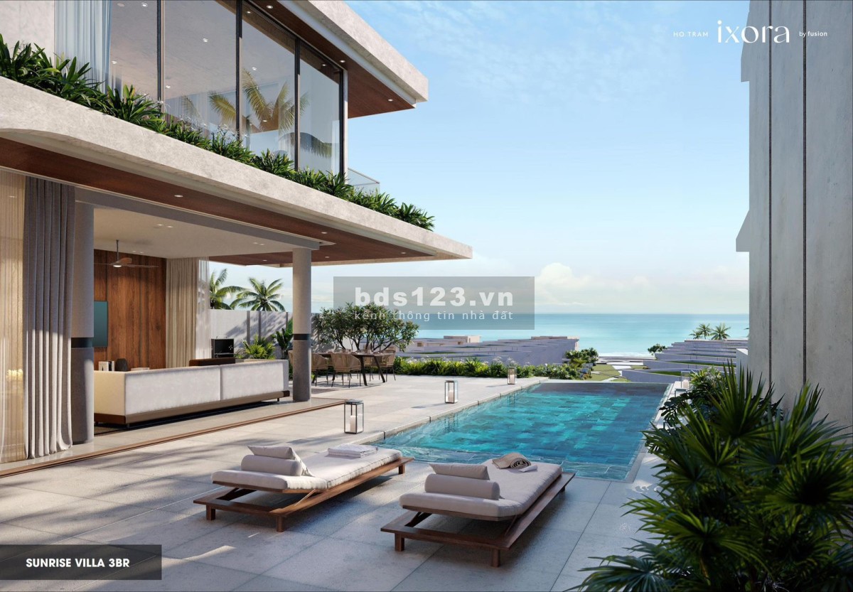 Vip! Bán biệt thự biển Ixora Hồ Tràm liền kề Casino và sân Golf nhận ngay chuyến du lịch Châu Âu