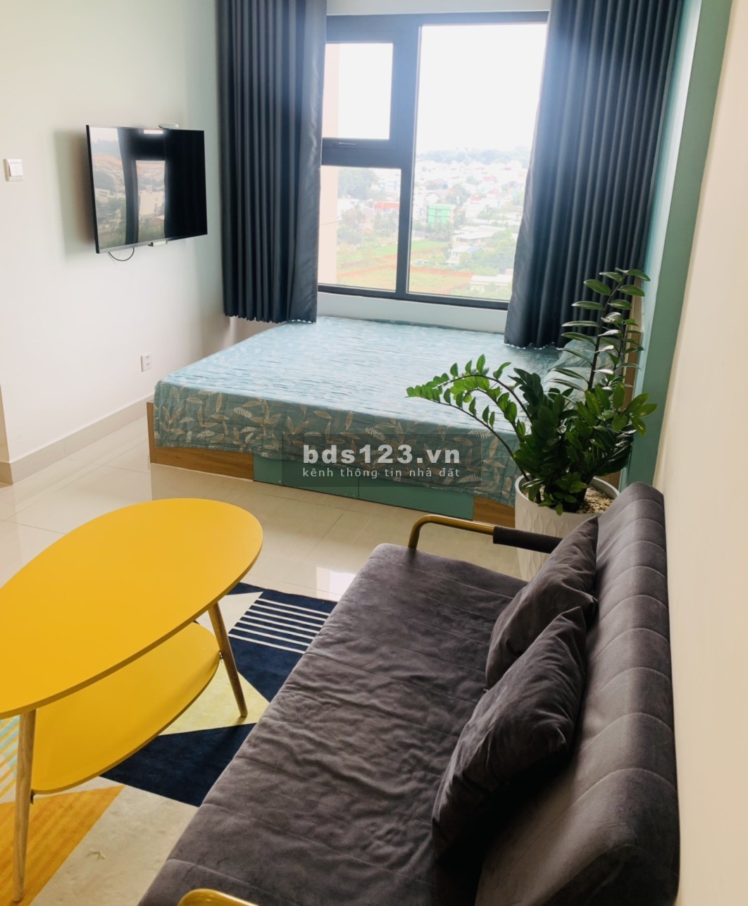 Cho thuê căn hộ studio Vinhomes Quận 9 full nội thất 6 triệu/ tháng