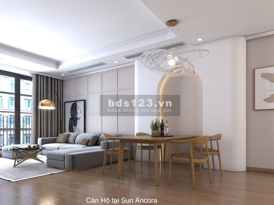 Bán căn hộ 3 phòng ngủ 110m2, nhỉnh 8 tỉ tại Sun Ancora 3 Lương Yên. LH: 0975.997.166
