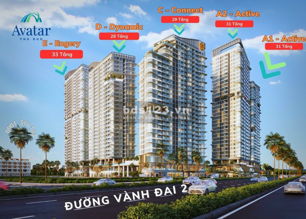 Chỉ 78tr sỡ hữu ngay căn hộ Thủ Đức Avatar PKD 0898113938