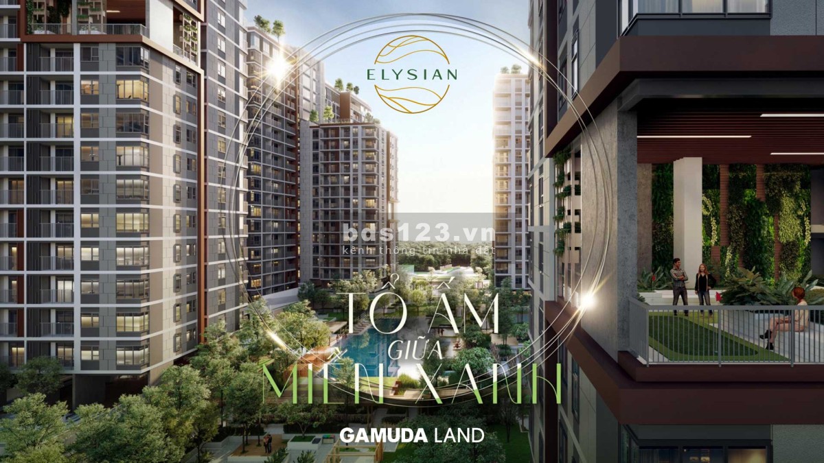 Bán căn hộ Elysian cao cấp thanh toán 5% ký HĐMB lãi suất hấp dẫn cách Vinhomes Quận 9 chỉ từ 2km