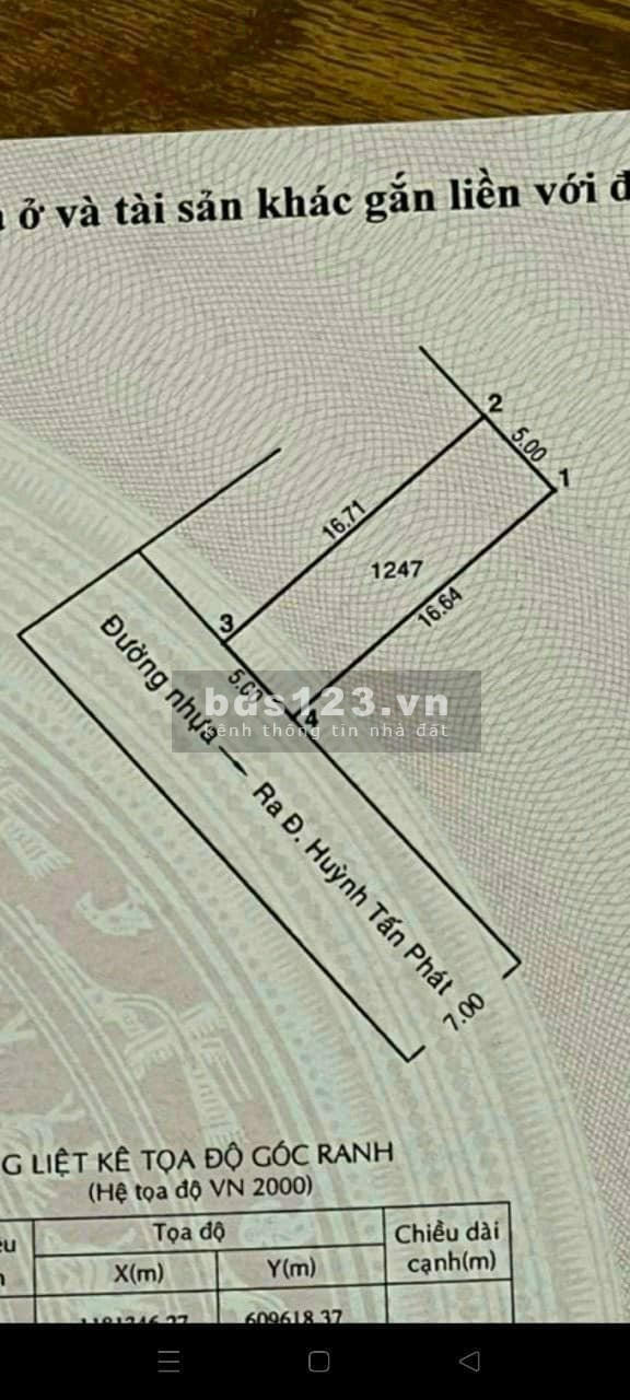 bán đất khu dân cư anh tuấn Green Riverside Nhà Bè diện tích 80m2