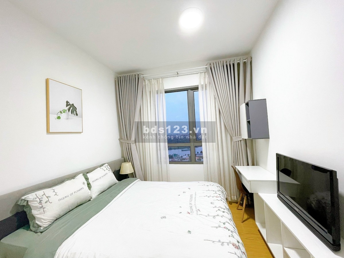 Cho thuê căn góc 2pn full nội thất siêu đẹp view sông mát mẻ_0909482961