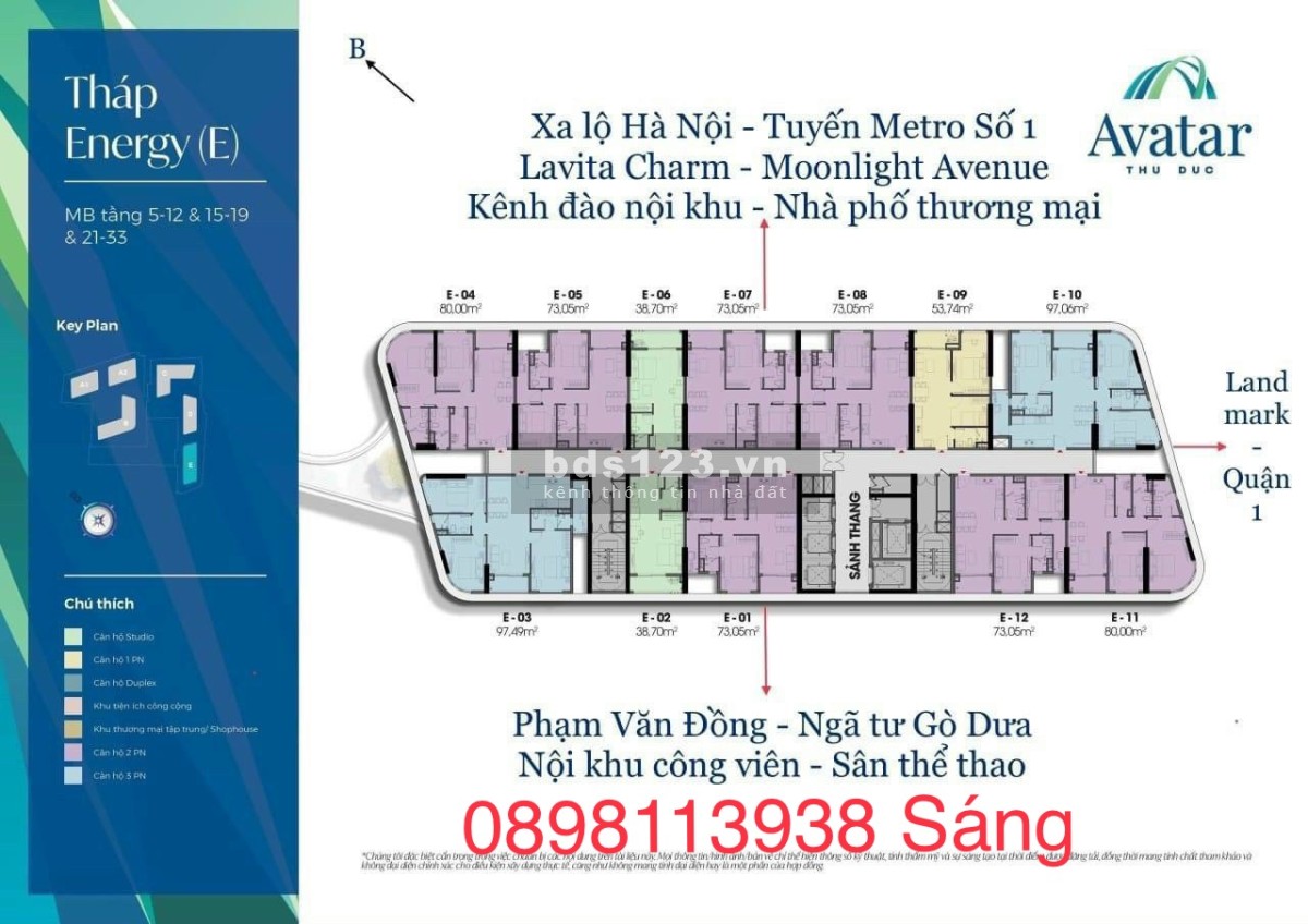 Cập nhật chính sách bán căn hộ Avatar Thủ Đức mới nhất tại PKD 0898113938