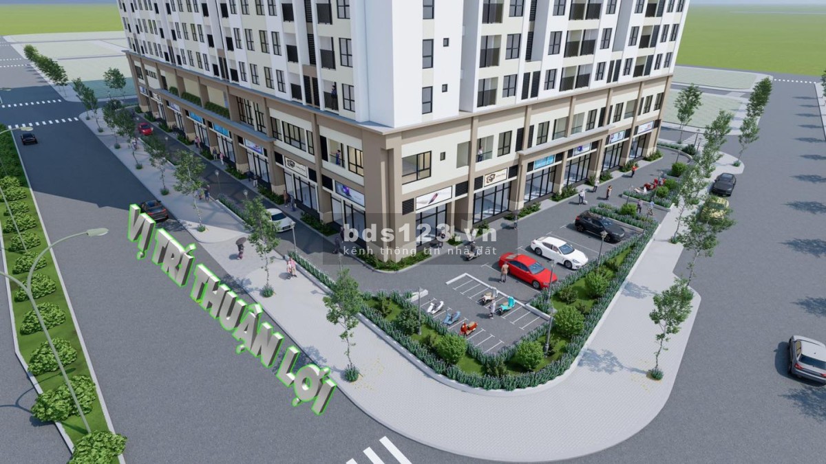 Cho thuê shophouse FPT Plaza 2 tầng 1.