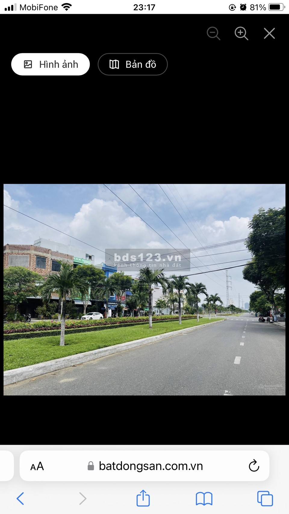 Bán đất tặng nhà 2 tầng MT An Dương Vương, diện tích 100m, đường 30m.