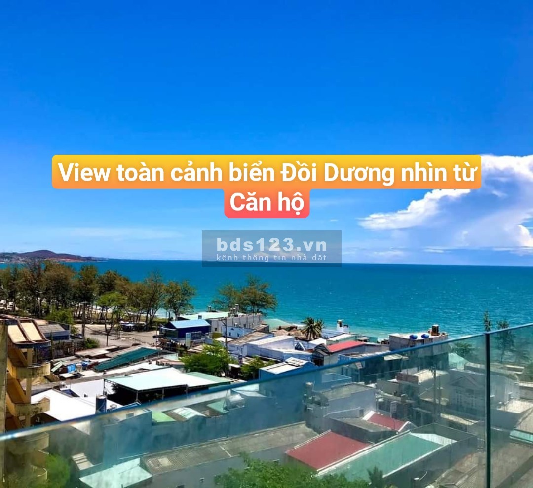 Bán căn hộ View biển Đồi Dương - TP. Phan Thiết - góp với 555 triệu - DT rộng 70m2 - 2PN